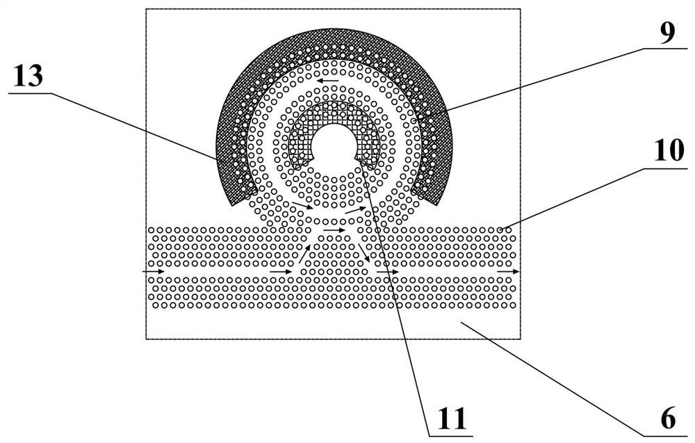 Photonic crystal micro-ring modulator chip based on lithium niobate film