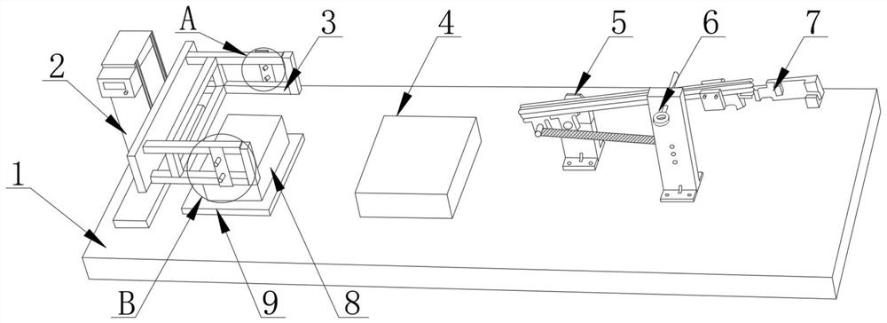 Lockset impact test device and use method thereof