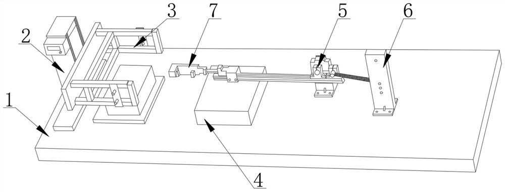 Lockset impact test device and use method thereof