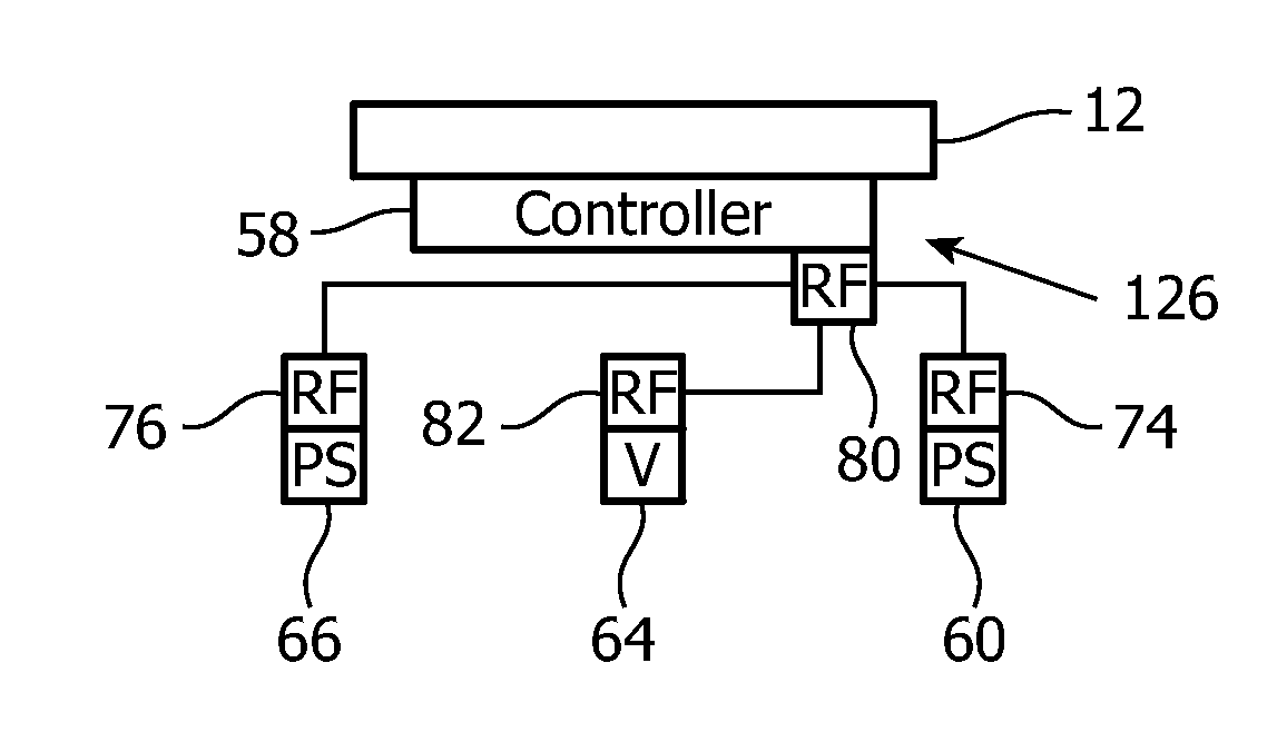 Sensor and valve integrated into a patient interface