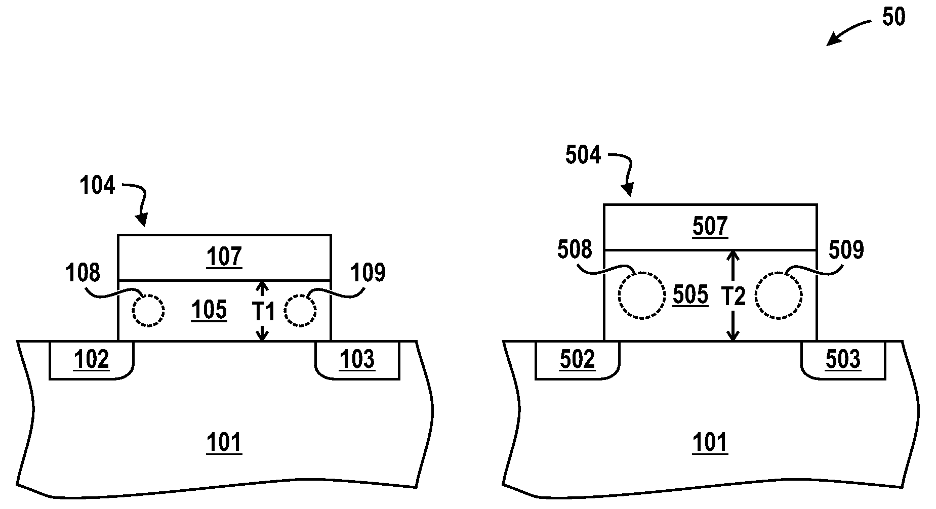 Radiation detecting device and method of operating