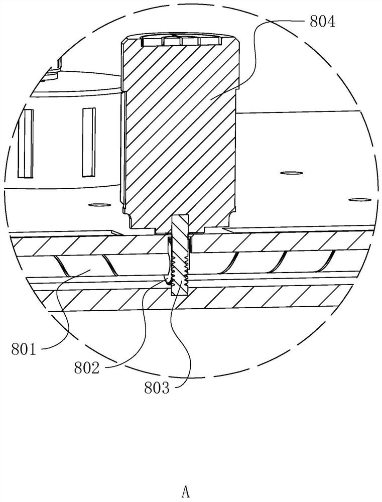 Heat dissipation system of box-type substation