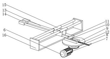 Polishing device for notebook computer surface cover plate