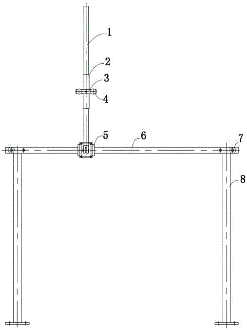 Engine high-voltage wire press-fitting device