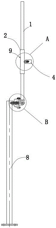 Engine high-voltage wire press-fitting device