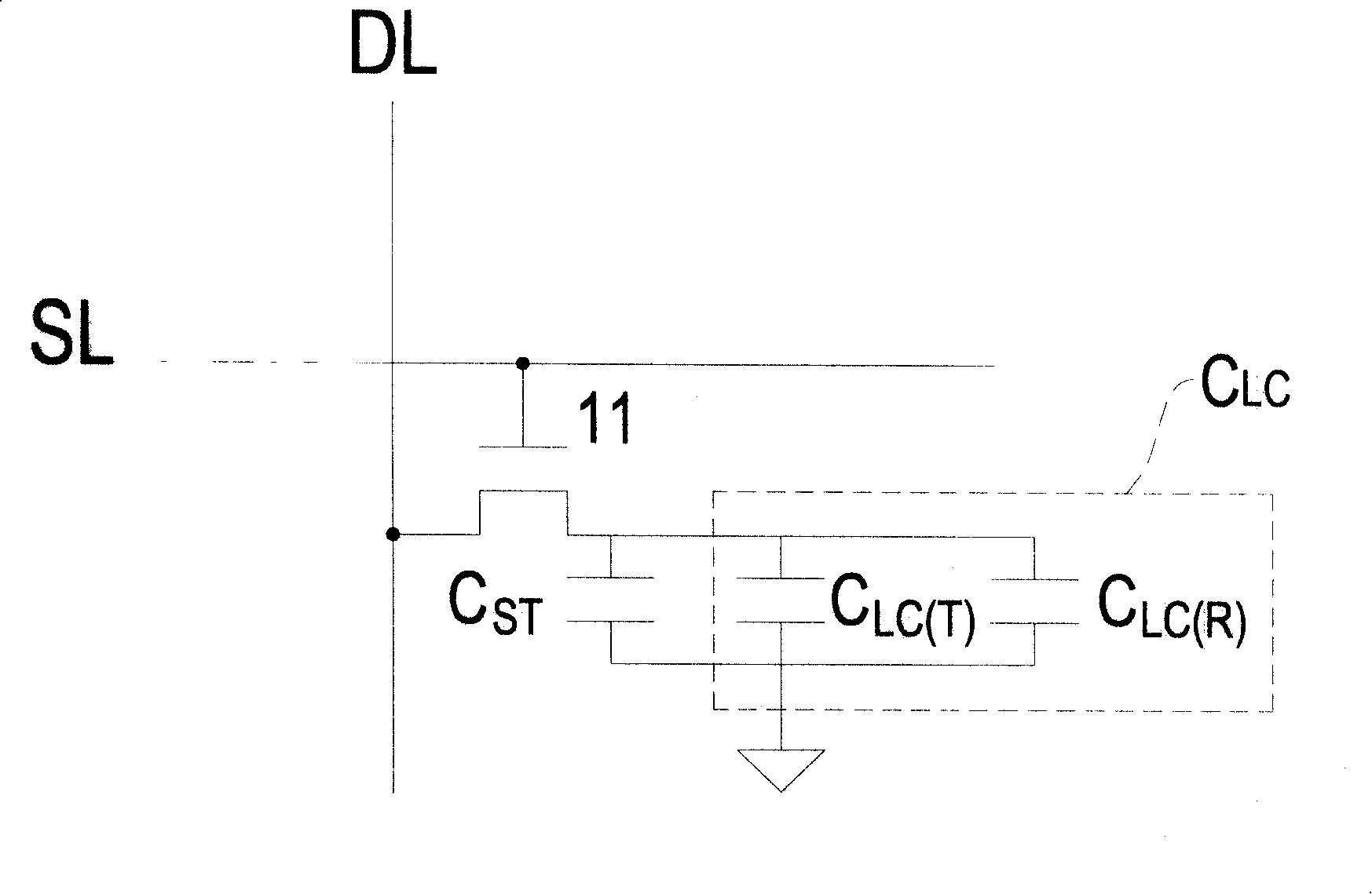 Half-penetration and reflection type liquid crystal panel