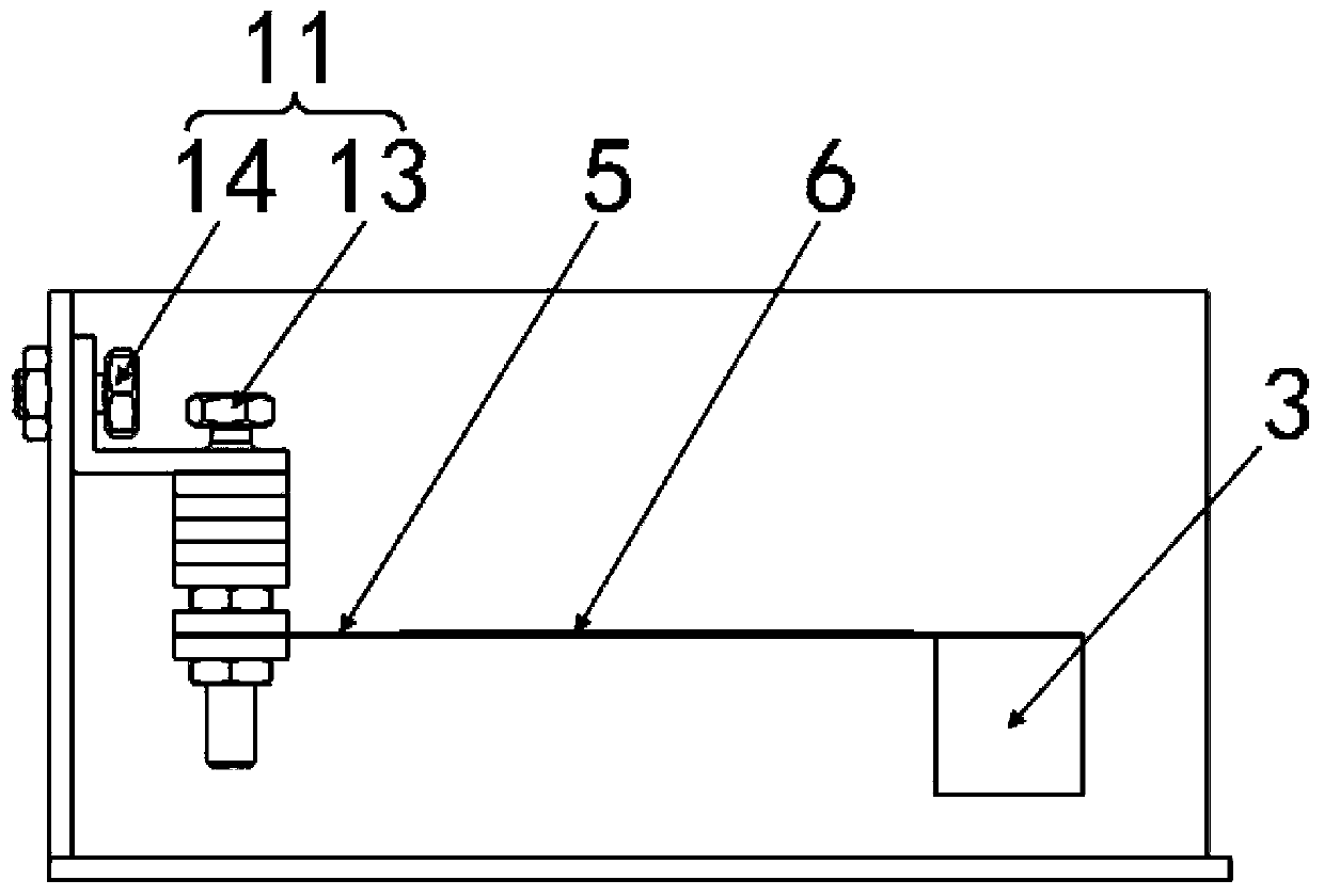 Stepless continuous tuning piezoelectric low amplitude vibration energy harvester