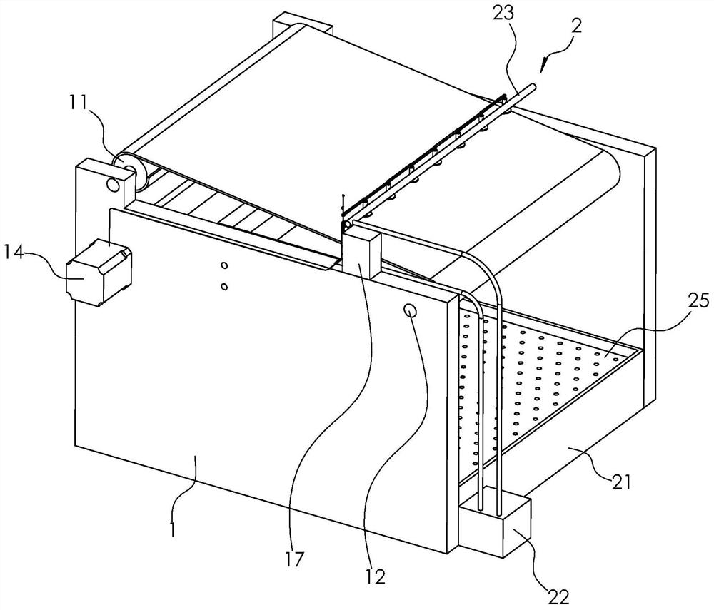 Water-saving printing and dyeing equipment