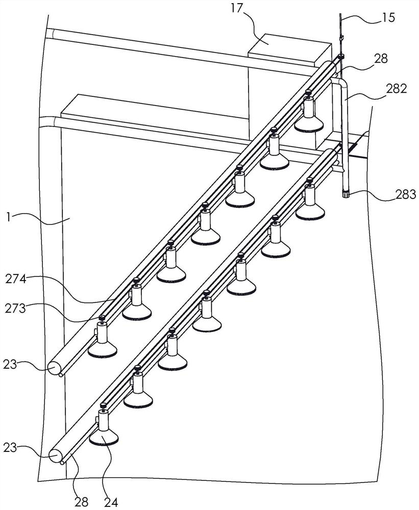 Water-saving printing and dyeing equipment