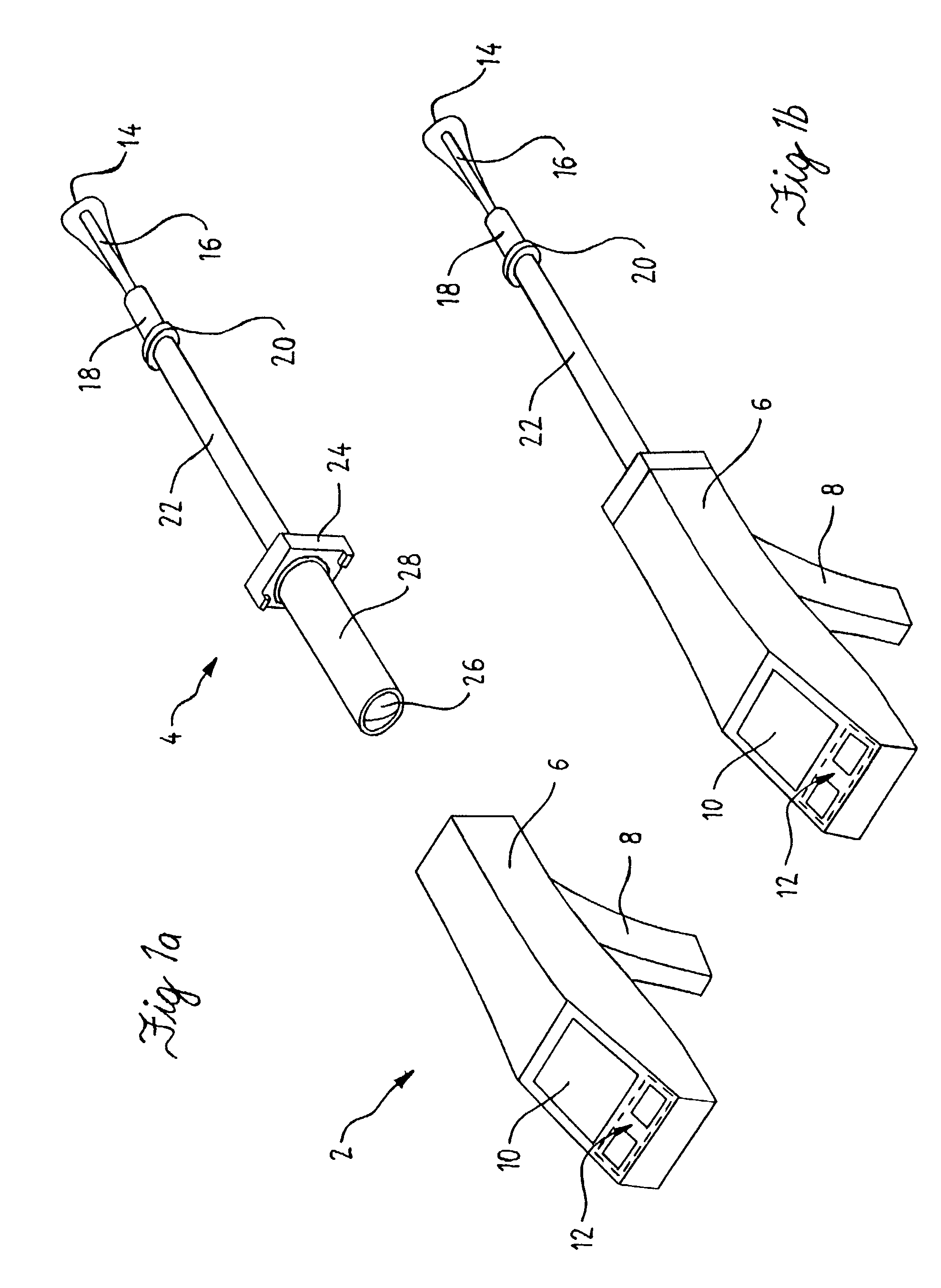 Device for thermal ablation of a cavity