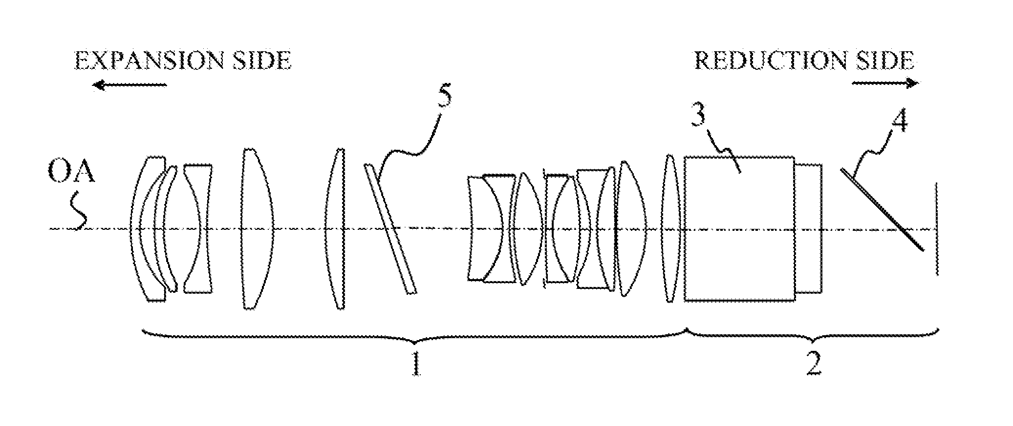 Imaging optical system, lens unit, and image projection apparatus