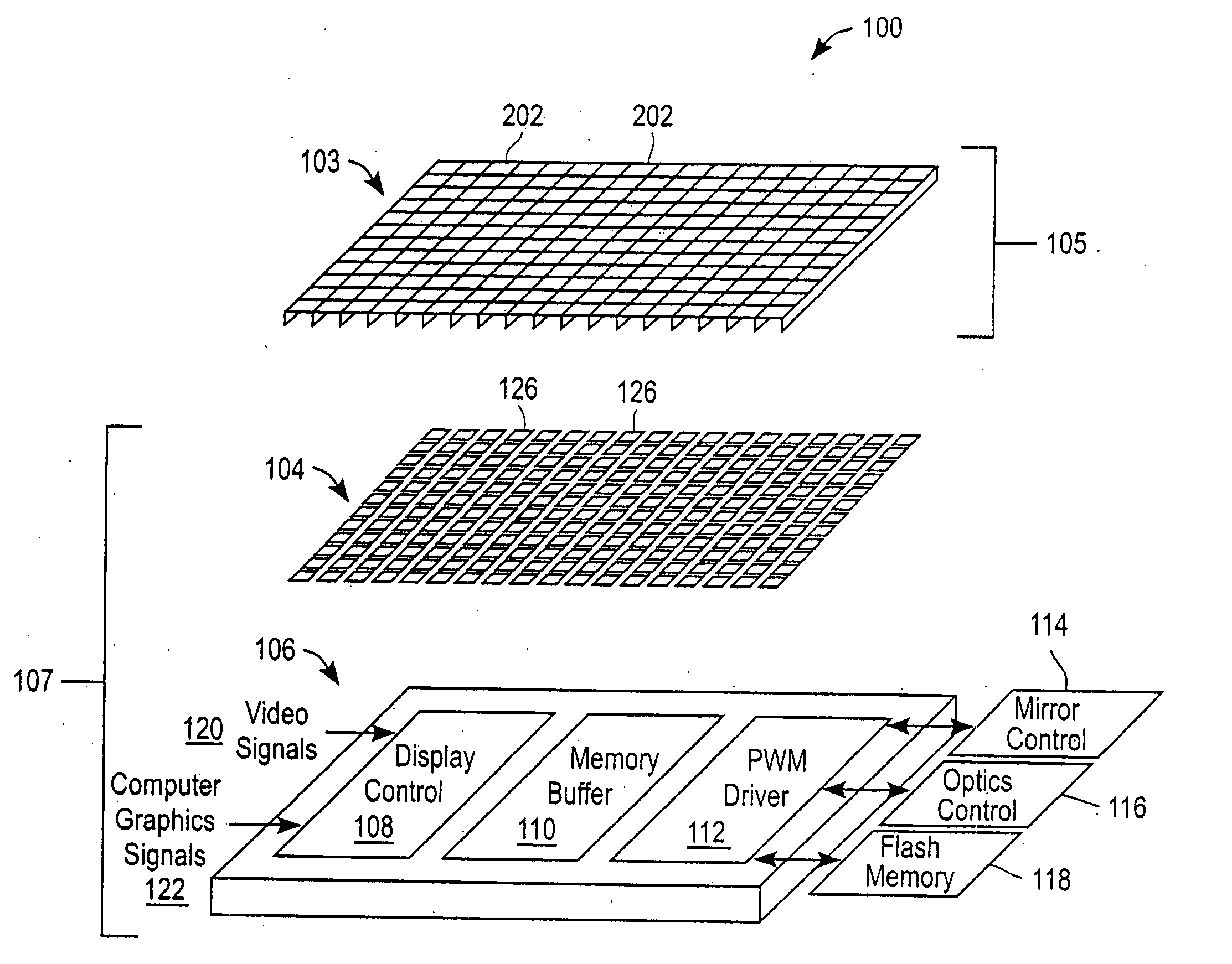 Fabrication of a high fill ratio reflective spatial light modulator with hidden hinge