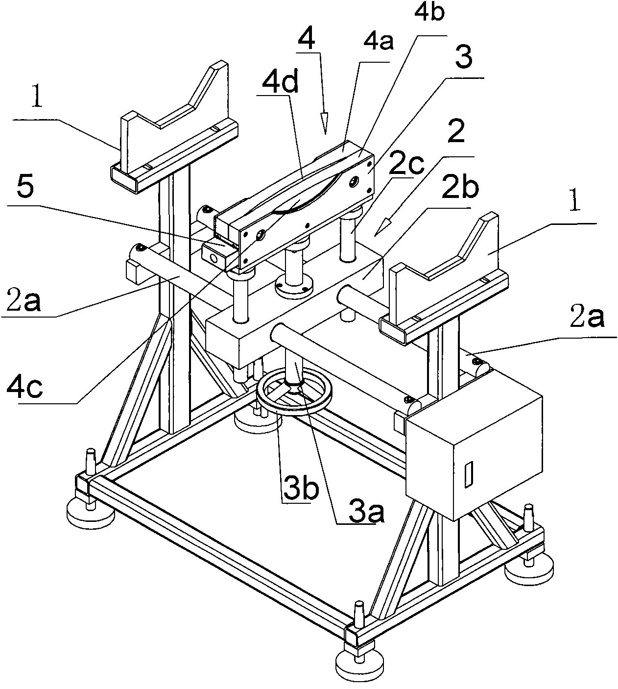 Umbrella leaf repair device of silicone rubber composite bushing