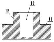 Adjustable and portable hanging formwork supporting tool and using method