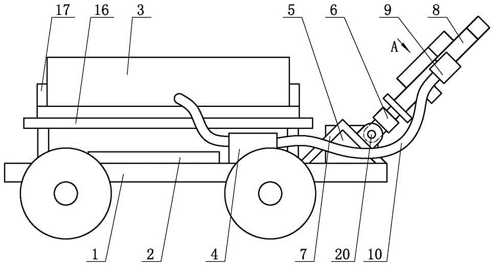 Weeding and weeding robot in the fence of electric equipment