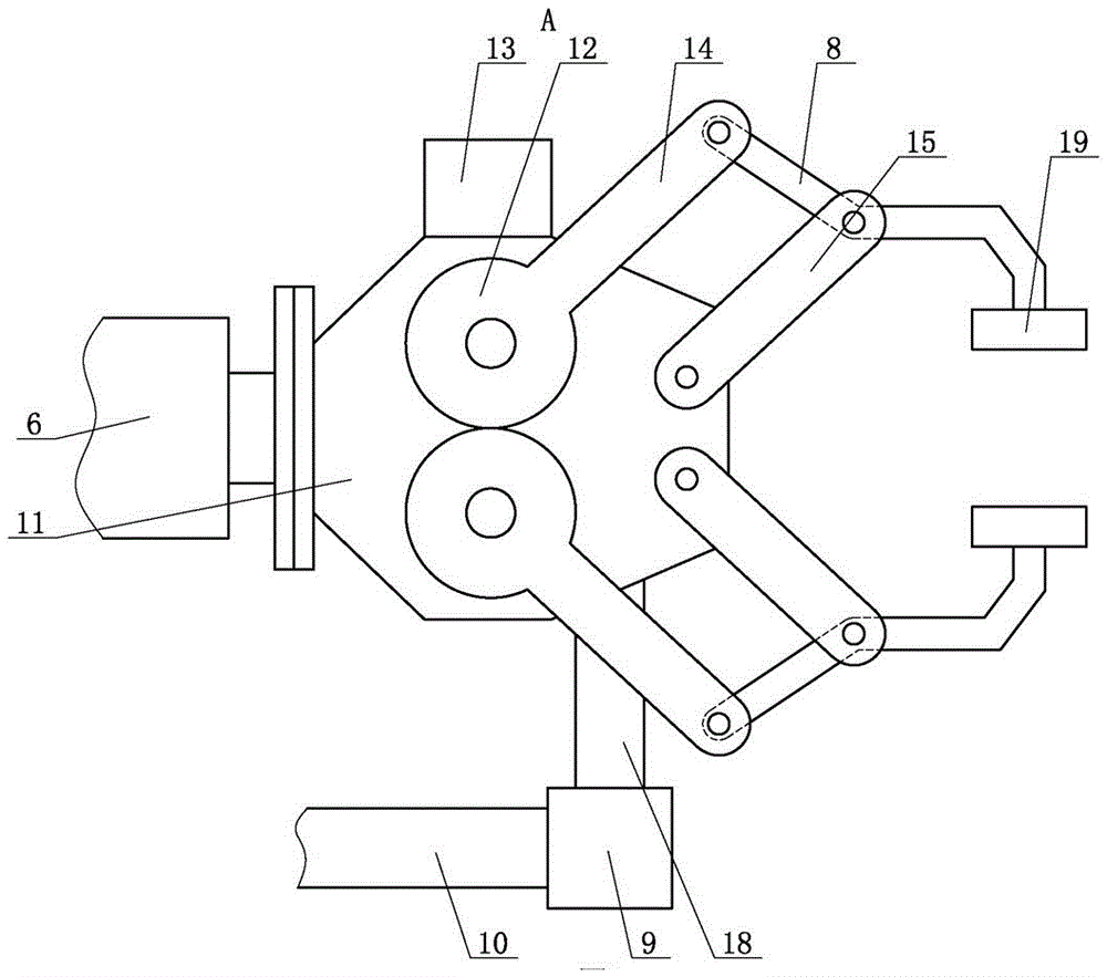 Weeding and weeding robot in the fence of electric equipment