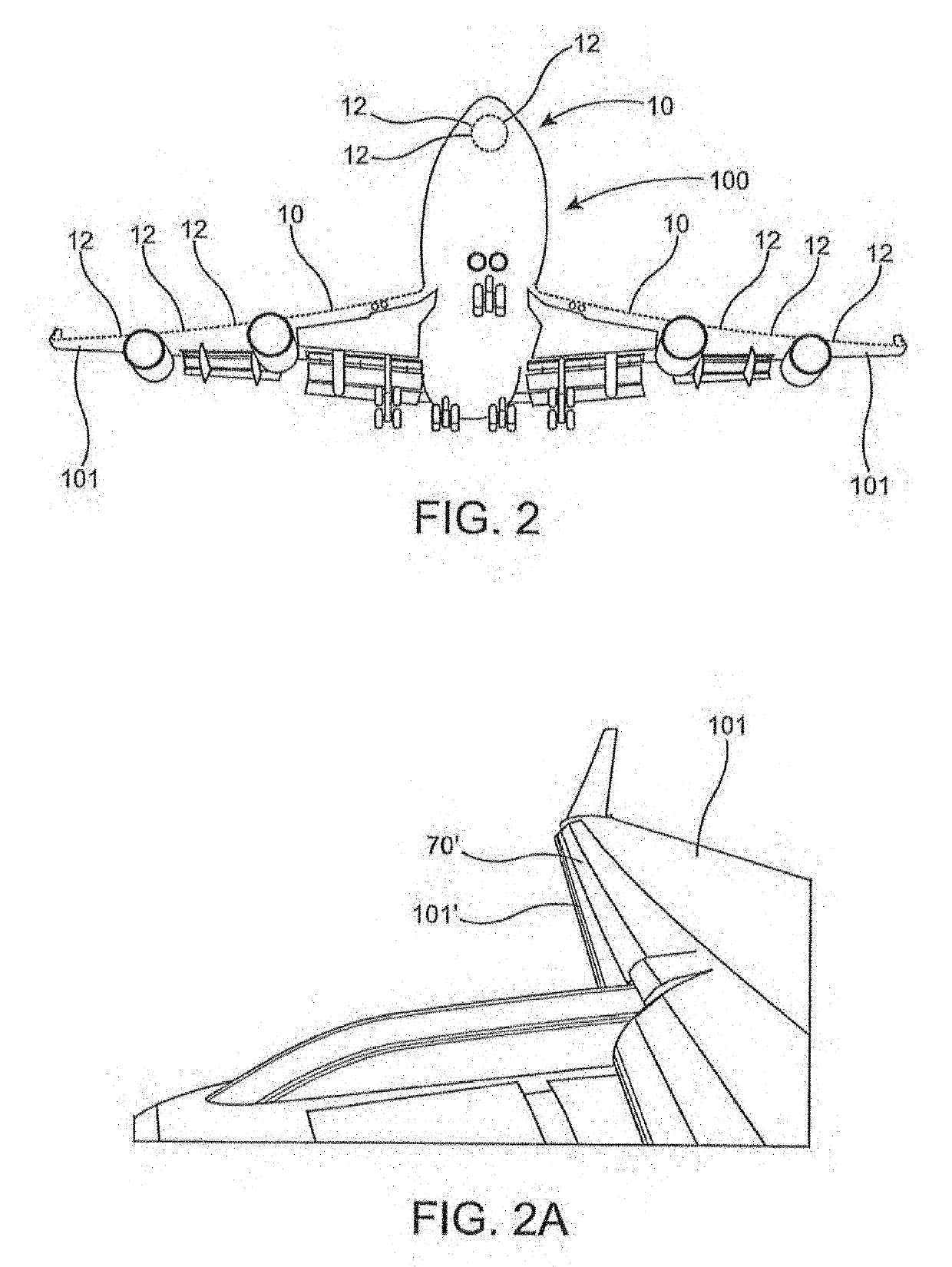 System for protecting aircraft against bird strikes