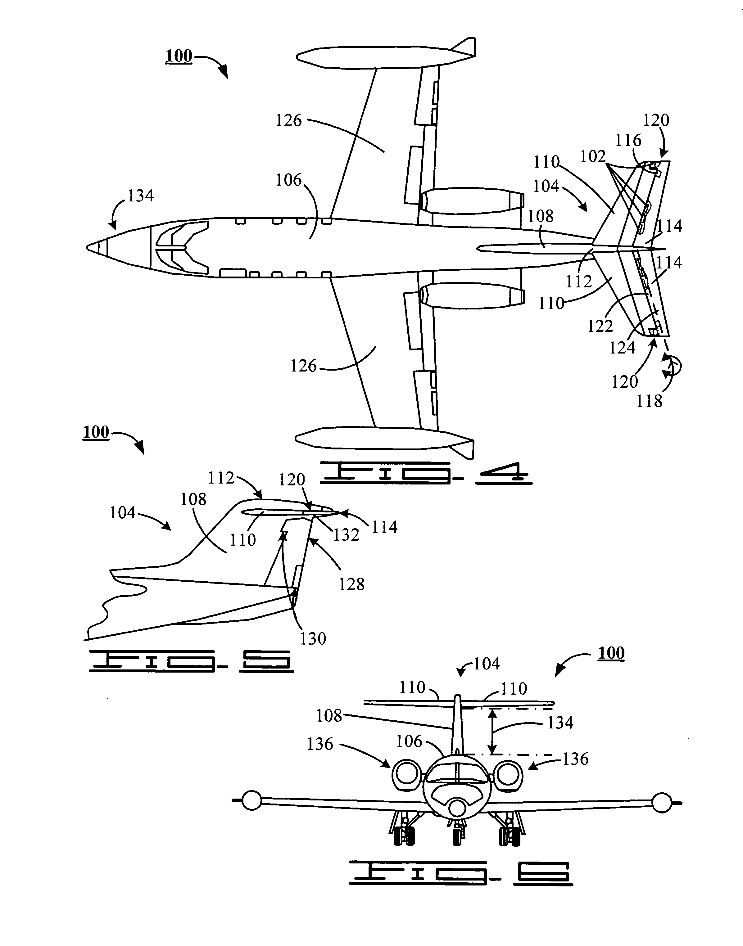 Structural dynamic stability for an aircraft