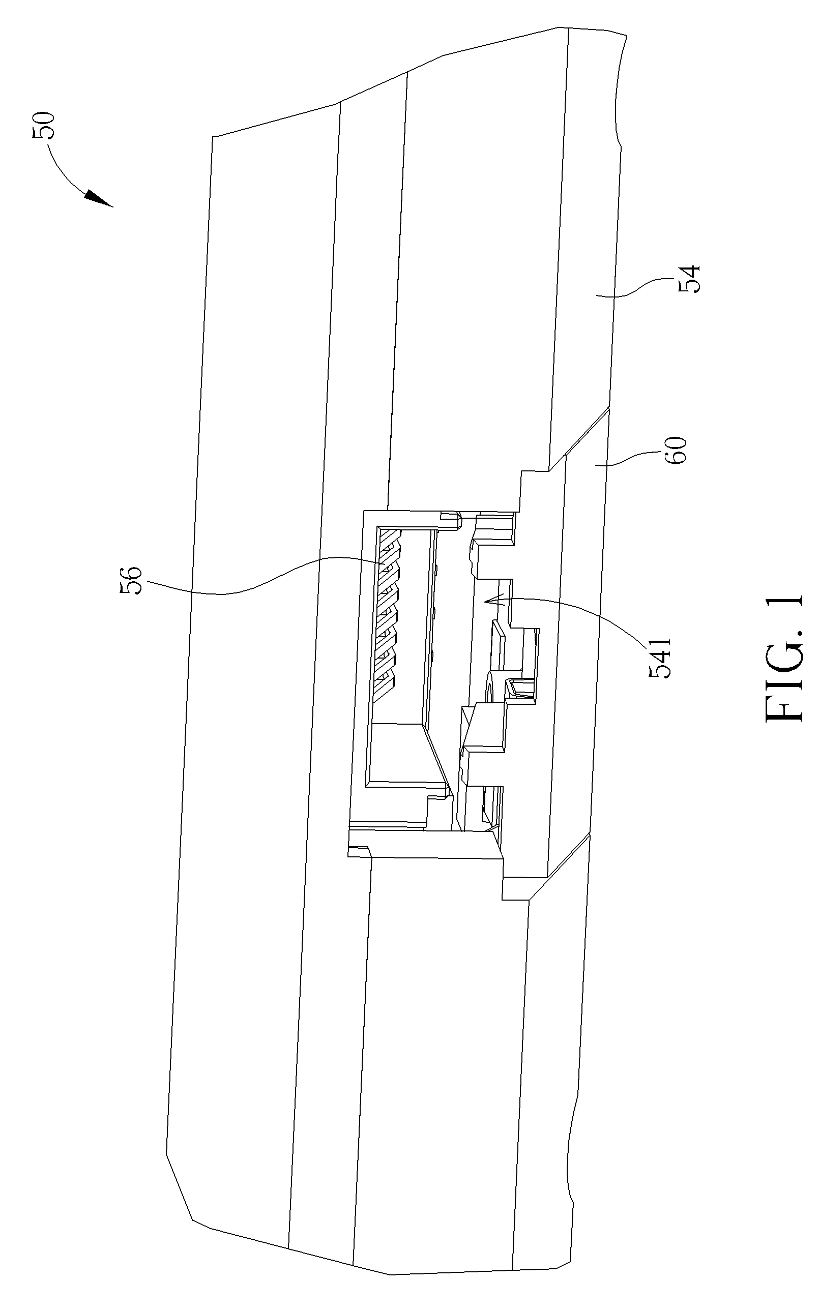 Connector mechanism for connecting a plug