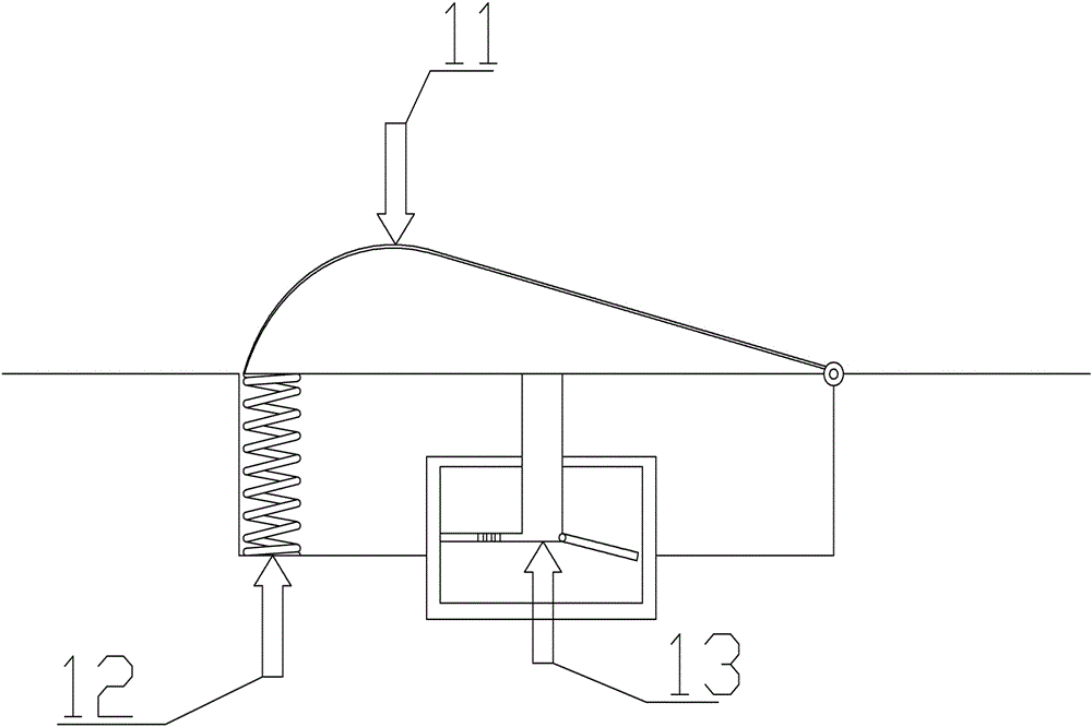 A self-adjusting deceleration belt with vehicle speed recognition