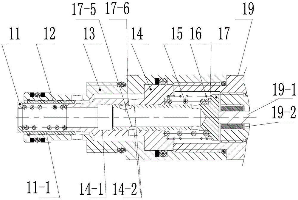 Solenoid valve with valve core structure