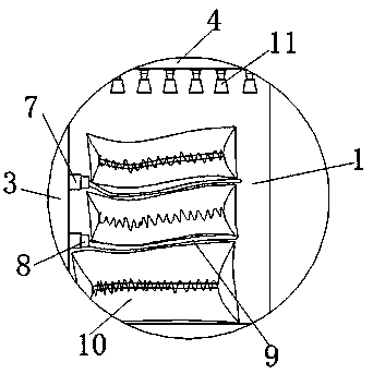 Moisture-proof storage device for agricultural planting fertilizers