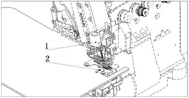 Aligning control system and method for end surfaces of double-layer fabrics of sewing machine