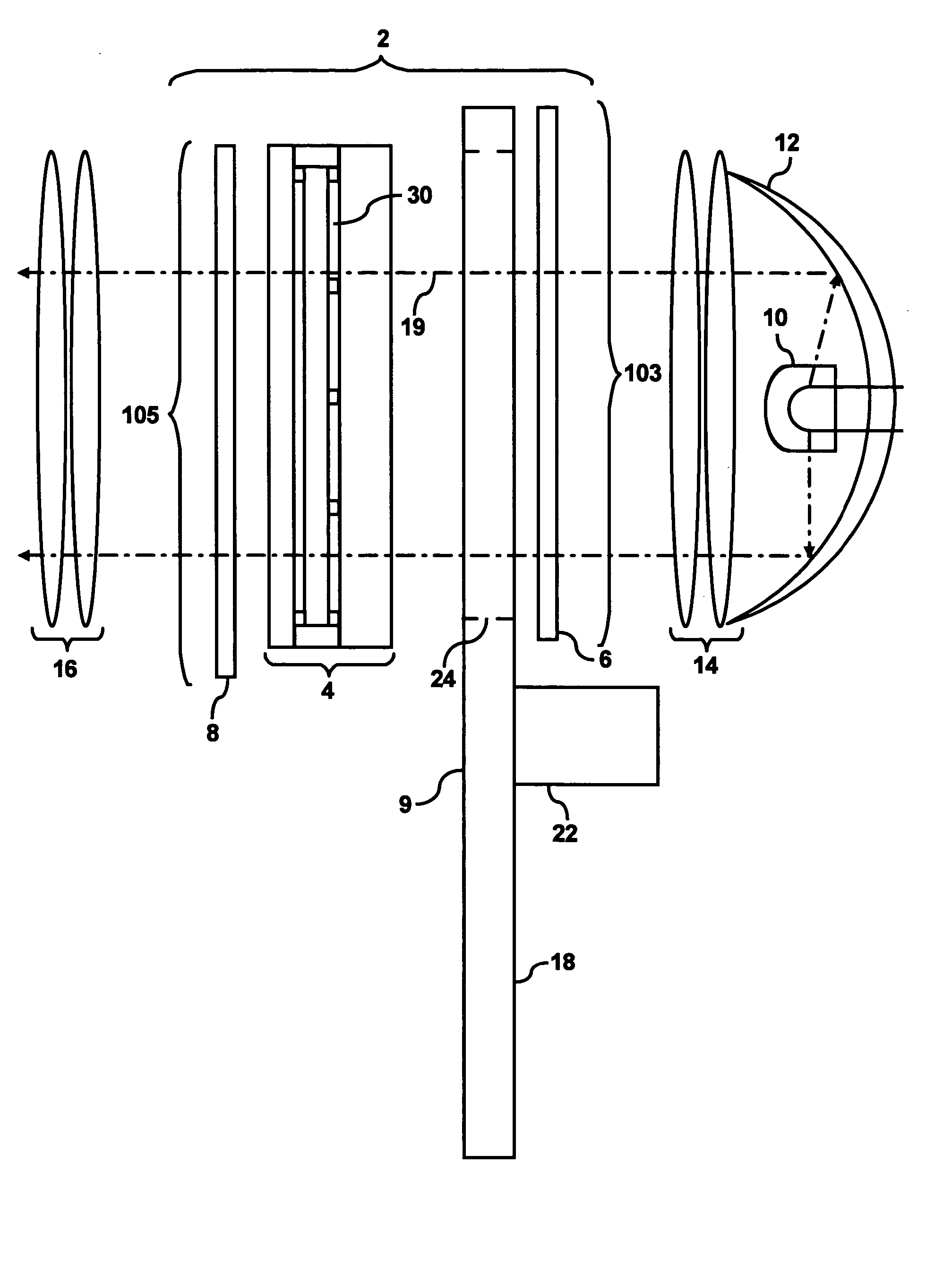 Method of illuminating a light valve with an overdrive level