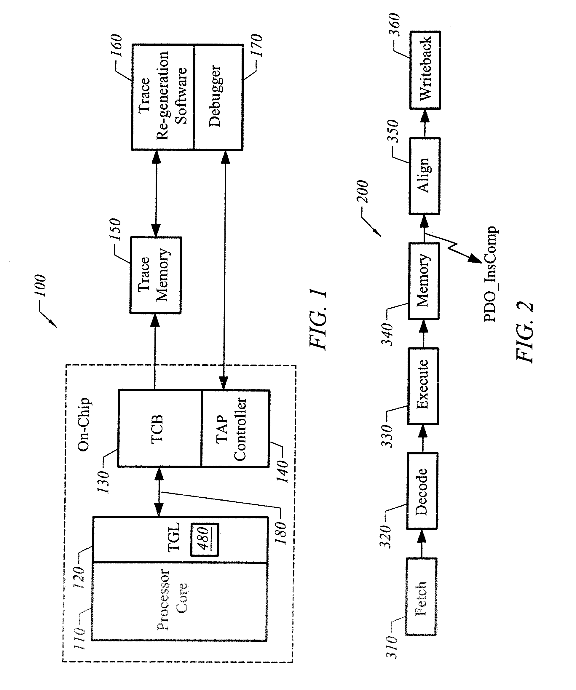 Apparatus and method to trace high performance multi-issue processors