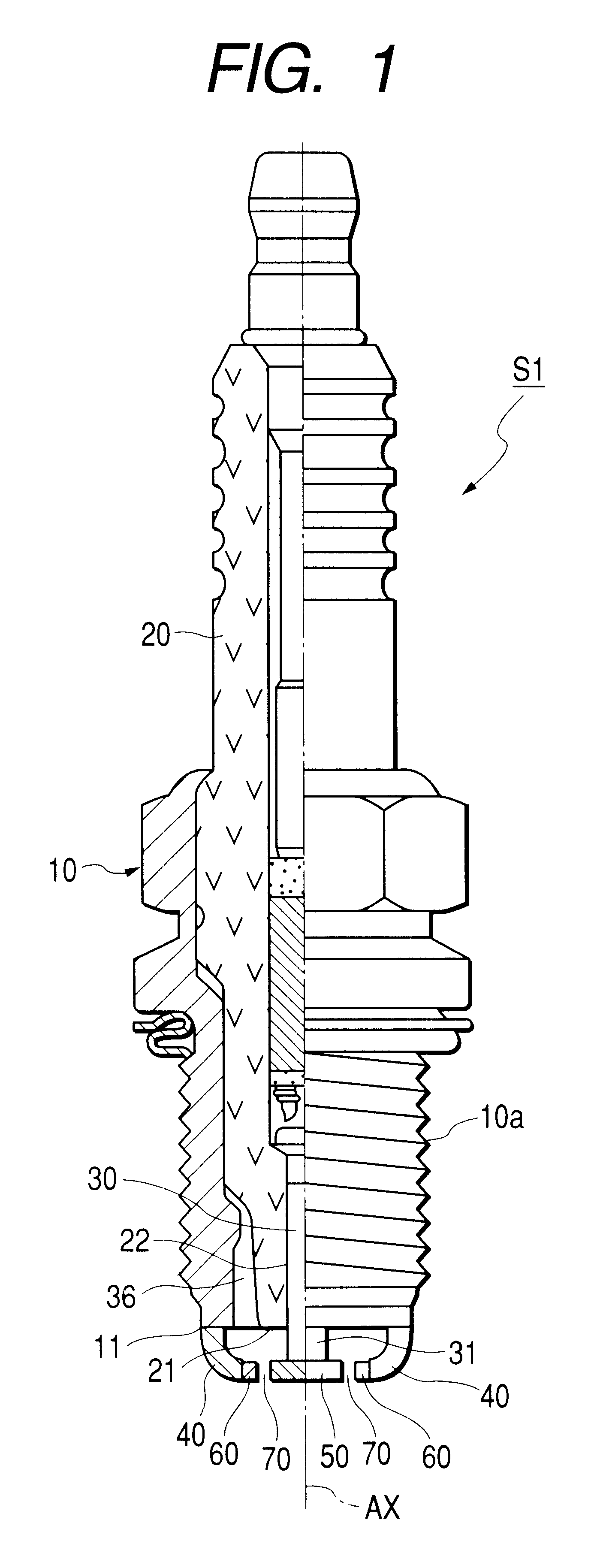 Method of producing a spark plug