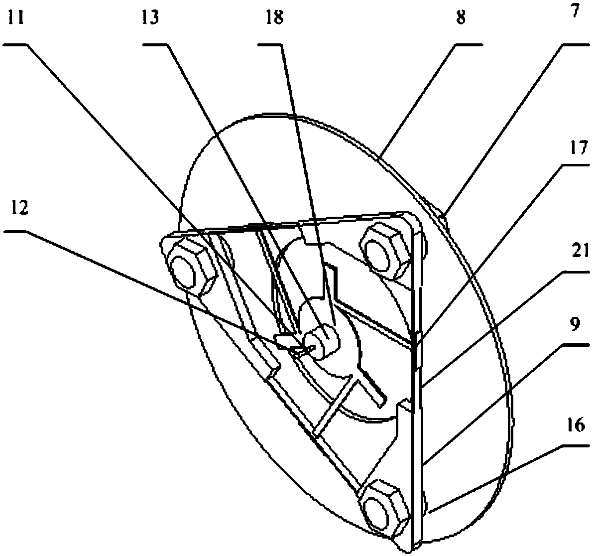 A variable stiffness parallel flexible constraint micro-nano probe