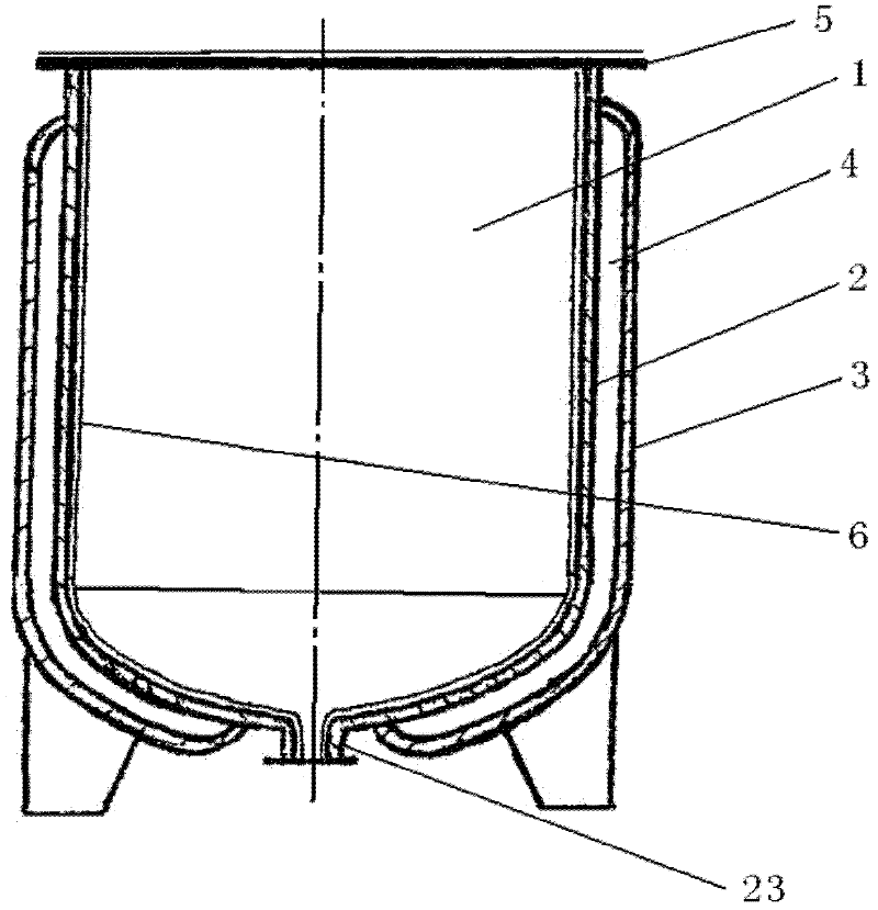 Re-lined and renewed reactor and manufacturing method thereof