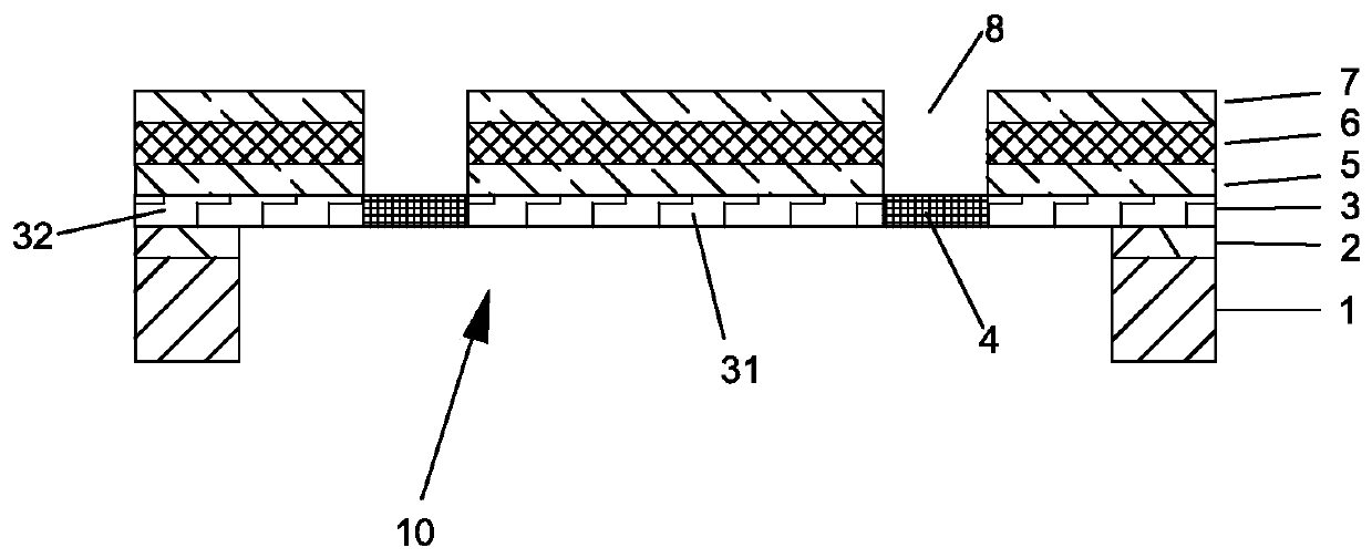 Piezoelectric ultrasonic transducer and its preparation method