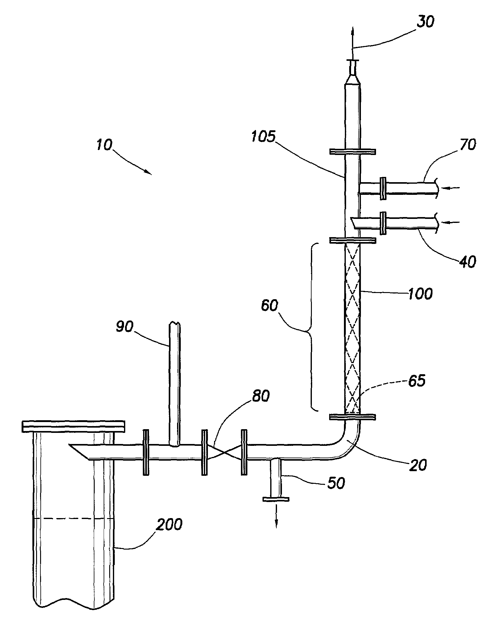 Process for removing sulfides
