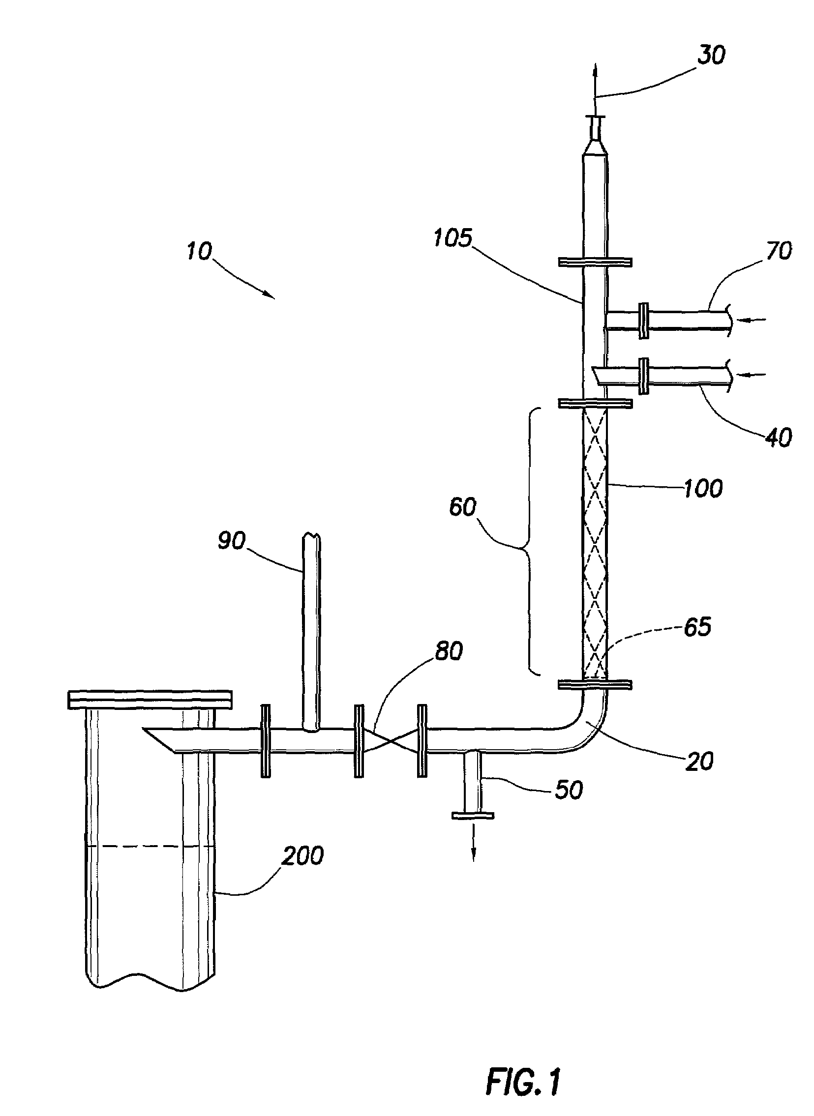 Process for removing sulfides