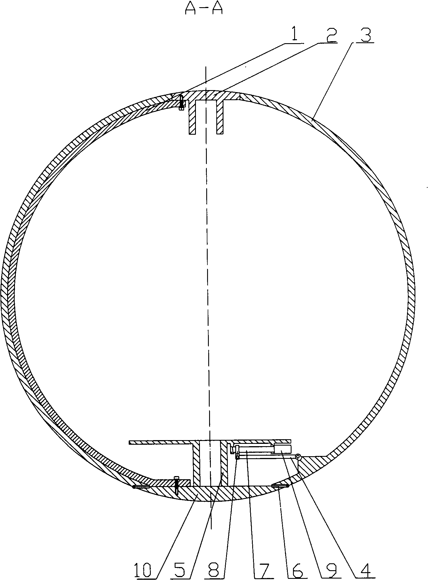 Spherical shell unwinding mechanism of spherical robot