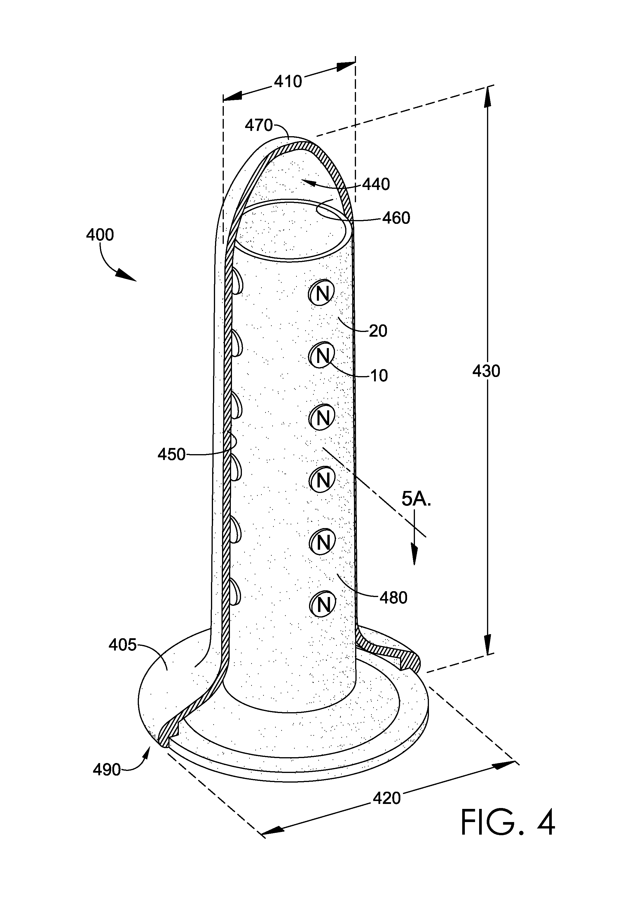 Magnetic vaginal dilator