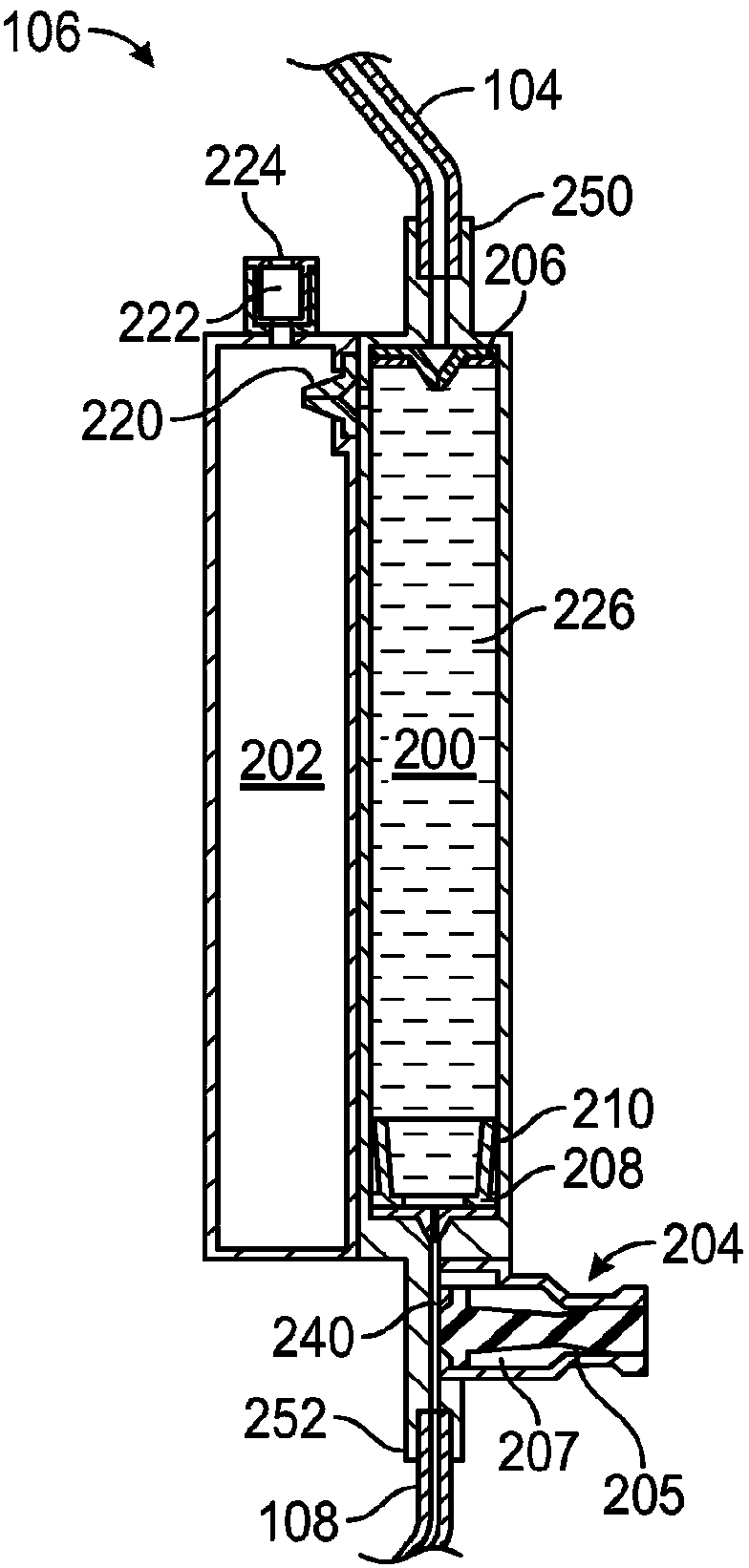 Intermittent infusion device