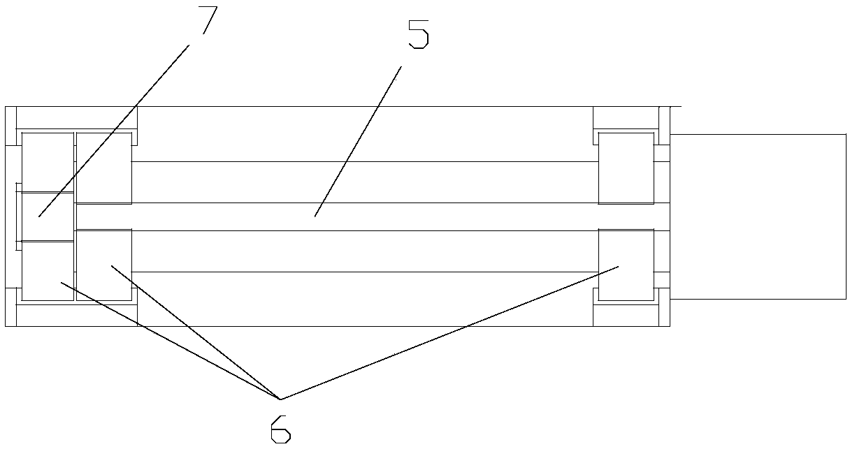 Resistance strain gauge pasting device