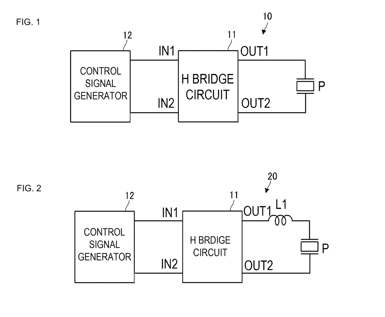 Piezoelectric element drive circuit