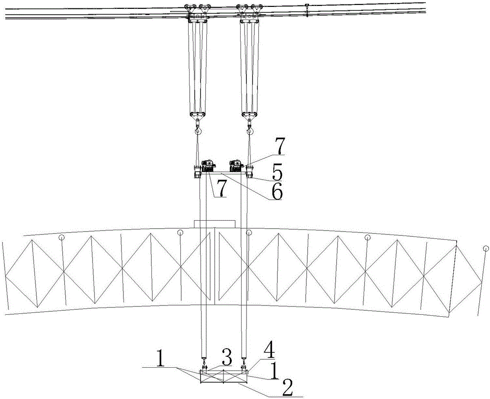 Large-height-difference long-span stiff-skeleton cladding concrete formwork construction method and apparatus