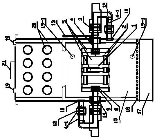 Rotatable component of incineration hearth of cooking and heating furnace