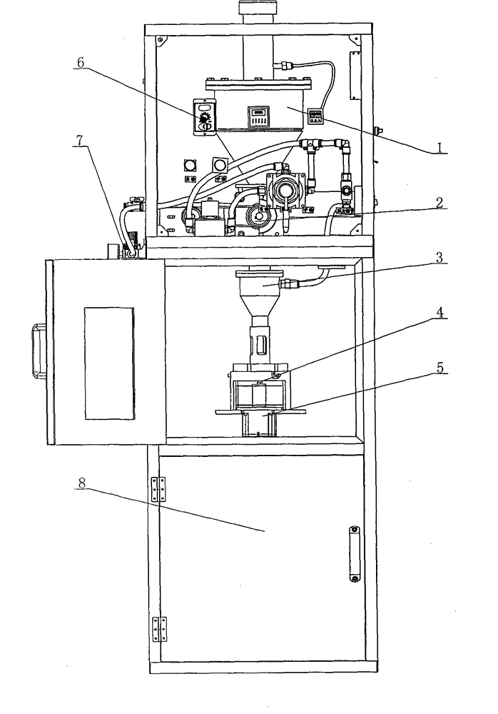 Material erosion testing machine