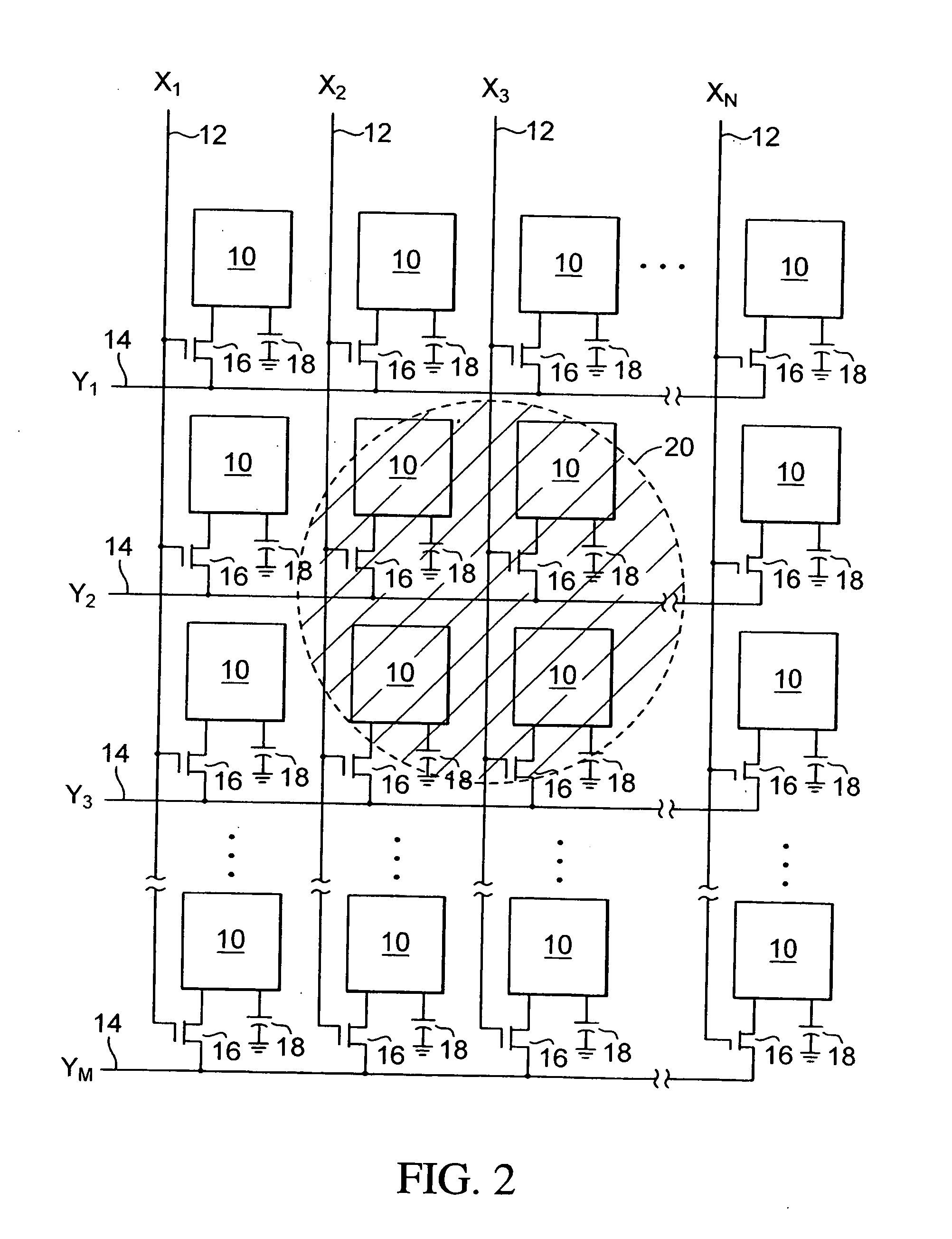 Flat panel display screen operable for touch position determination system and methods