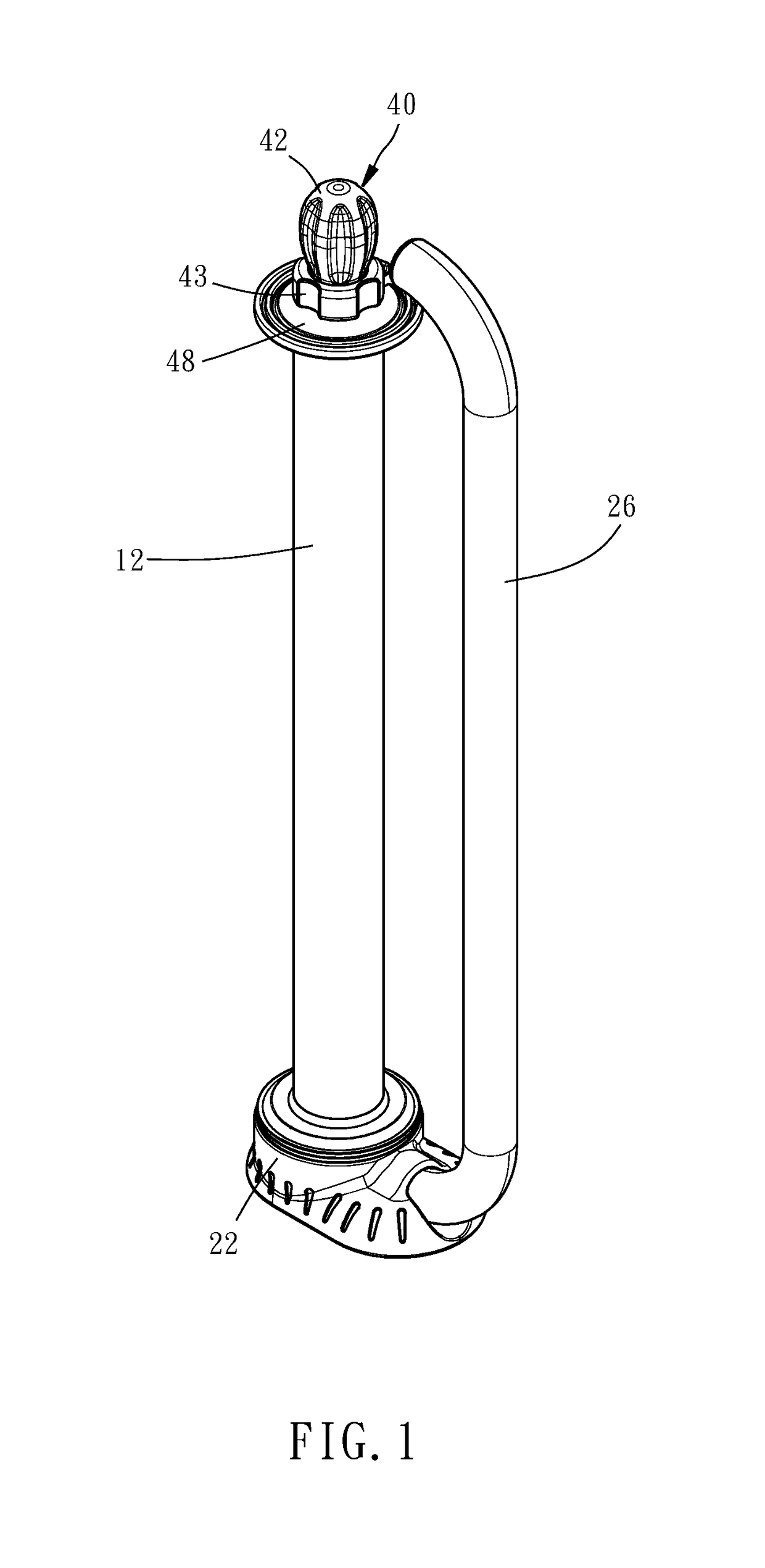 Length-adjustable film applicator