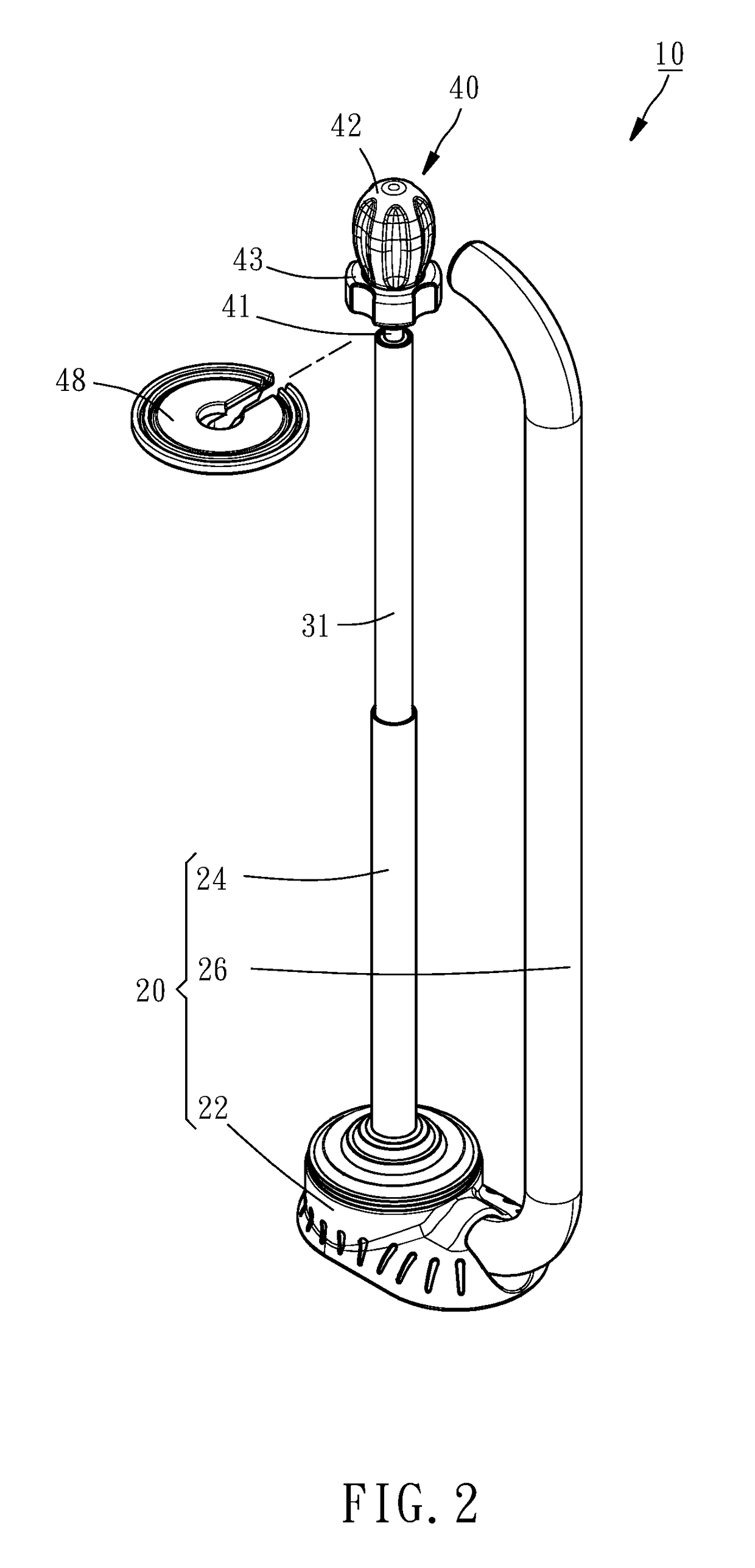 Length-adjustable film applicator