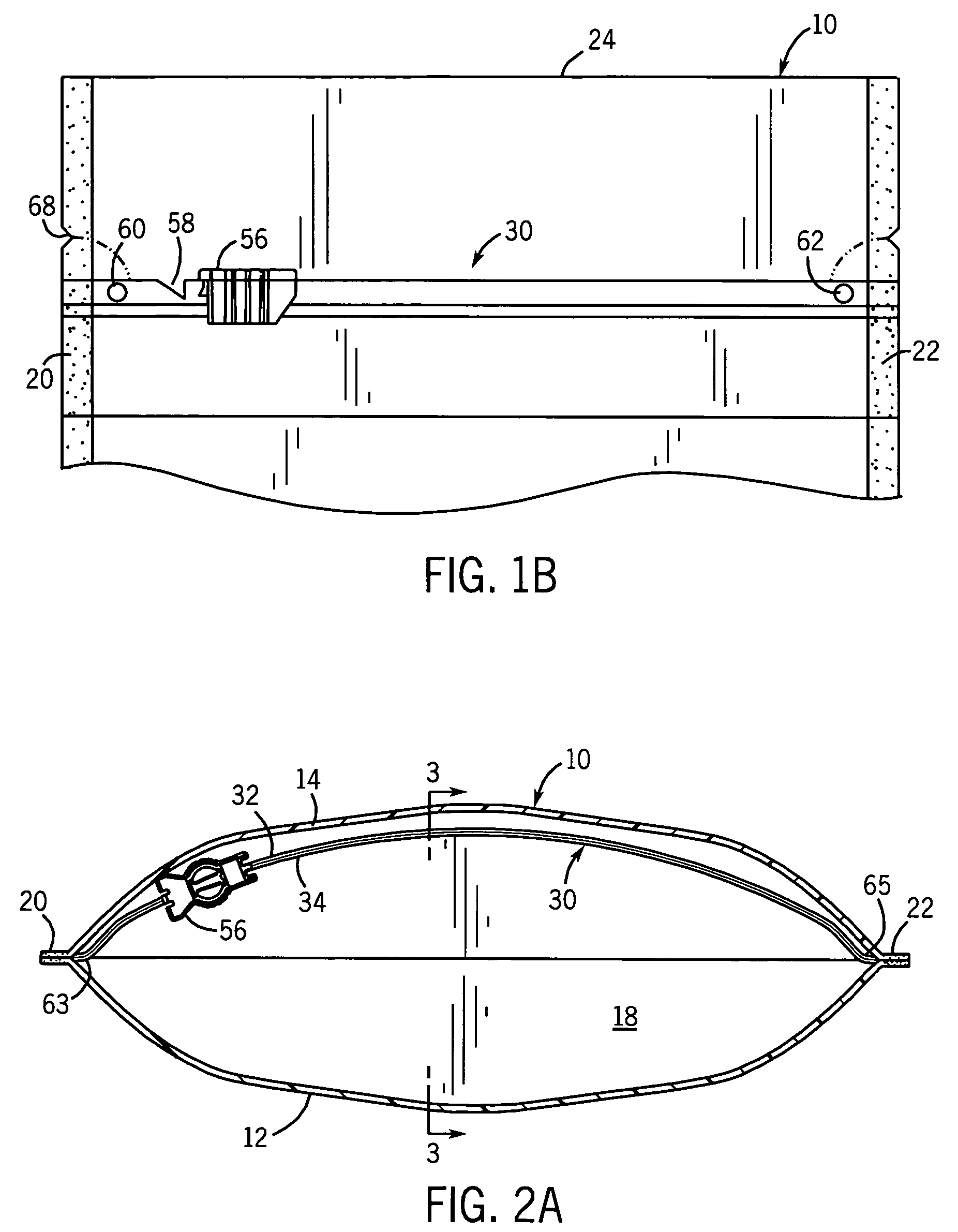 Top filled reclosable package with separate membrane and method for forming and filling the same