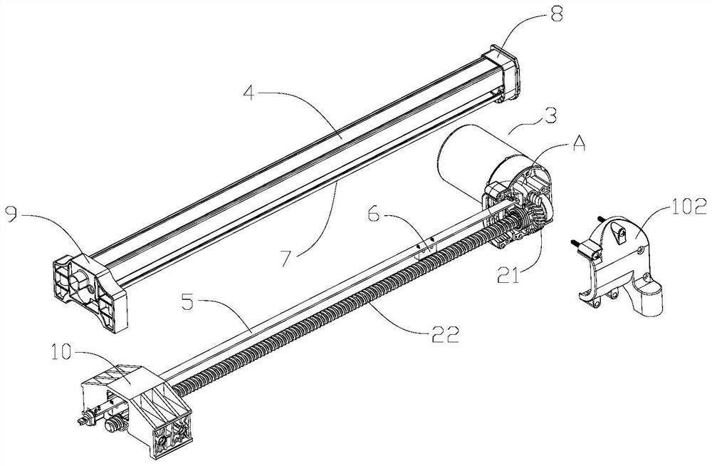 Electric push rod