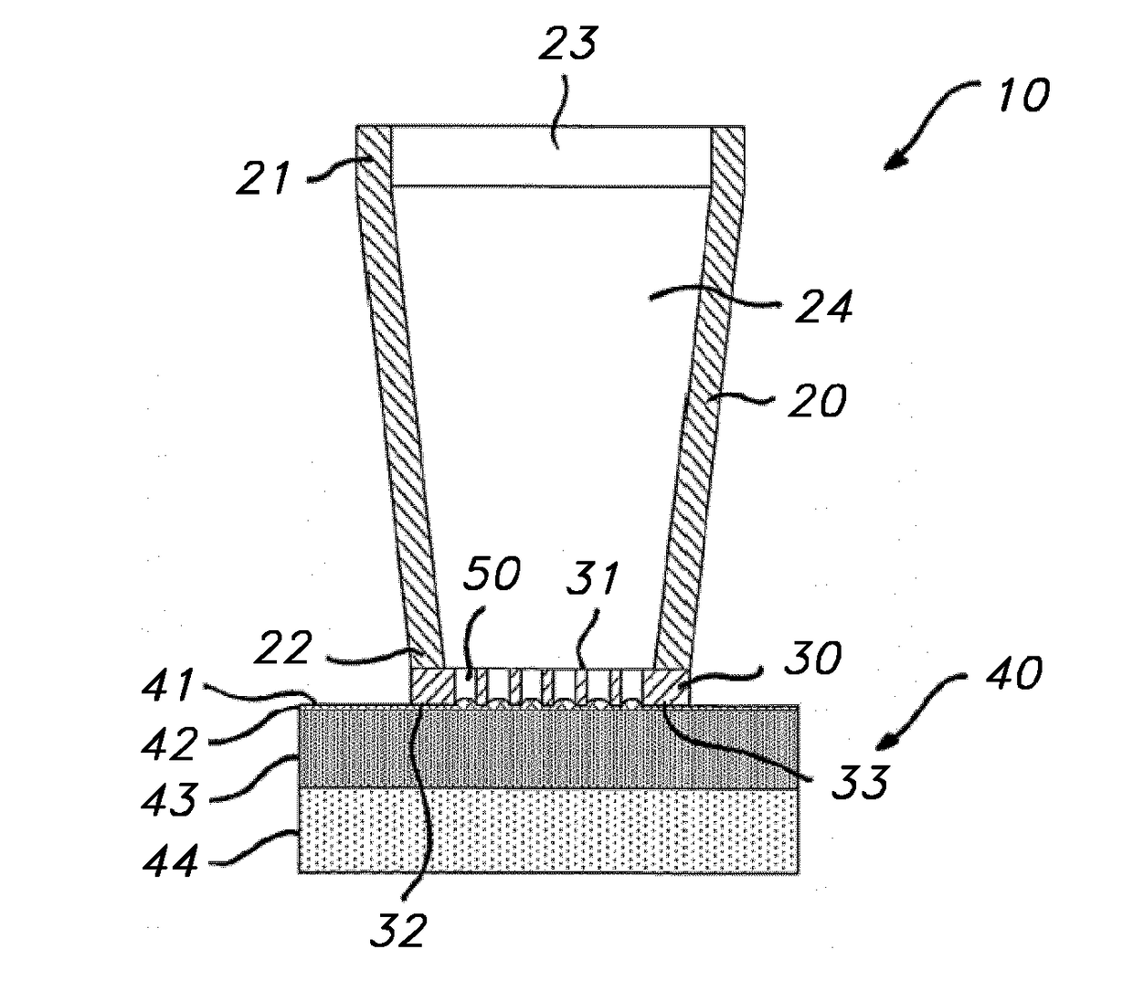 Treatment head for performing a microdermabrasion procedure