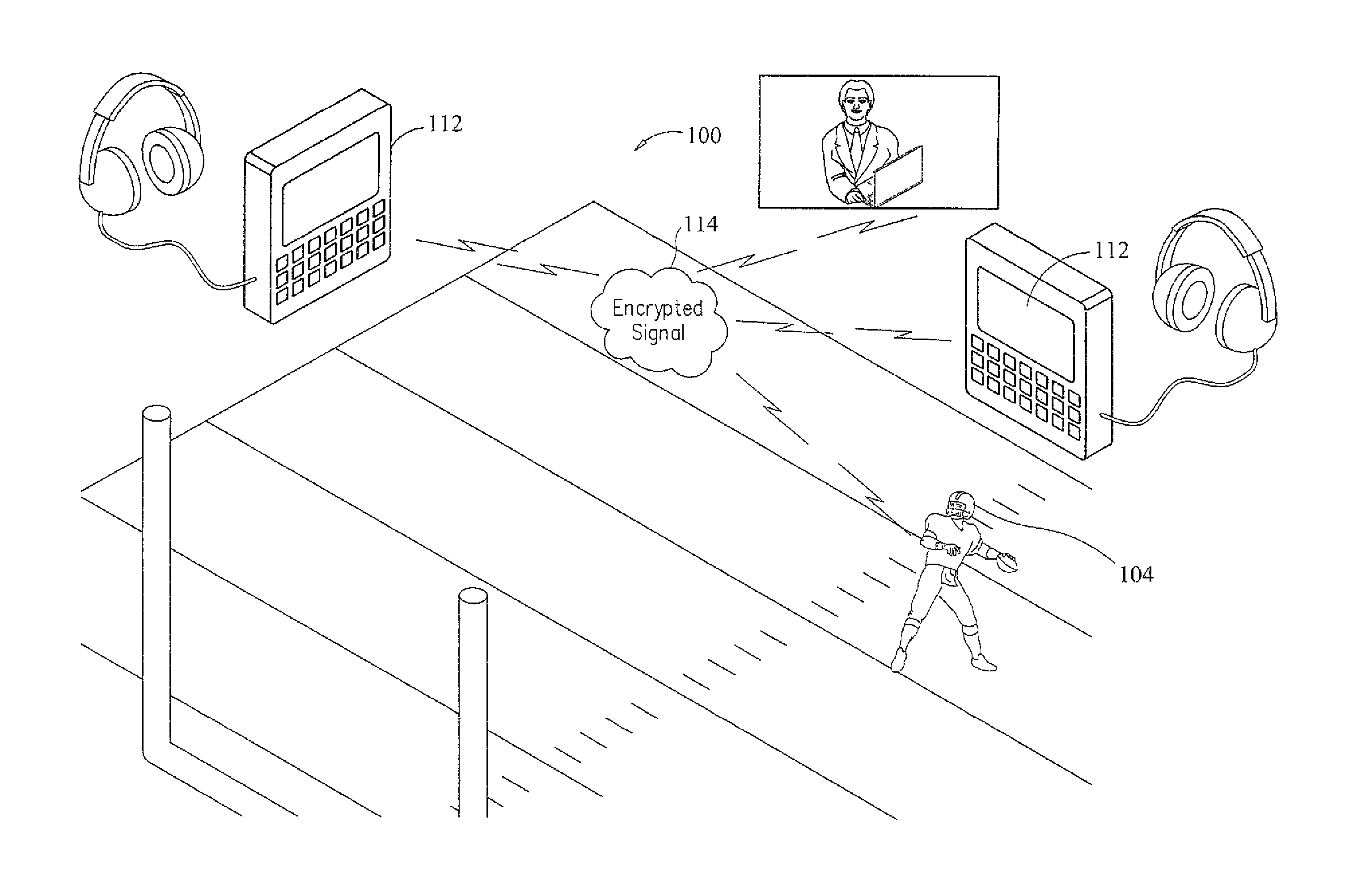 System and method of distributing game play instructions to players during a game